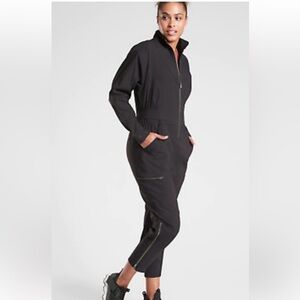 Athleta Midnight Black Jumpsuit